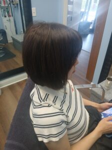 Client hair colour and style by Vinia